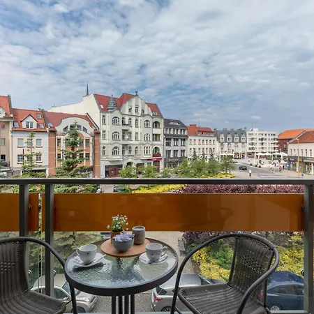 Plac Slowianski With Balcony Center By Renters Apartment Swinemünde
